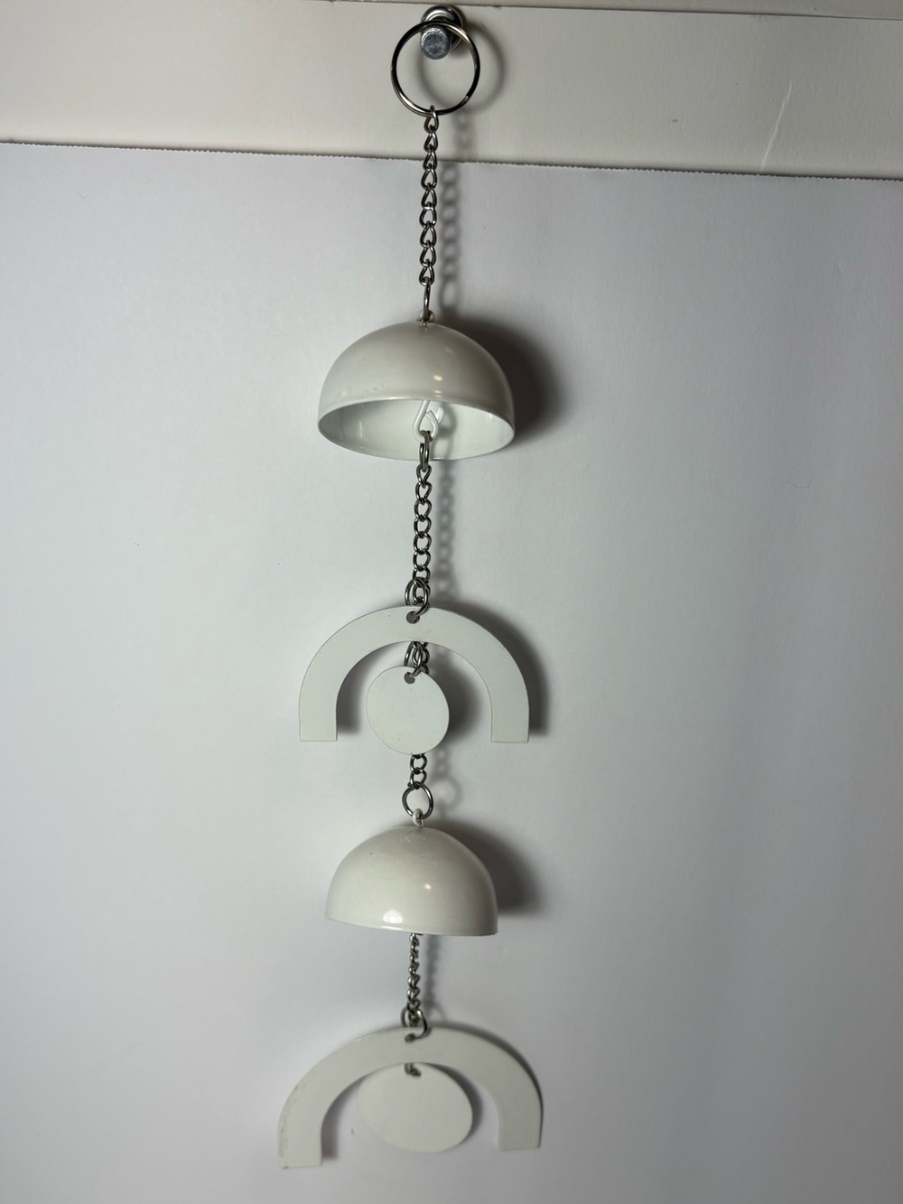 Hanging White Arch and Dome Mobile Home Decor Accent
